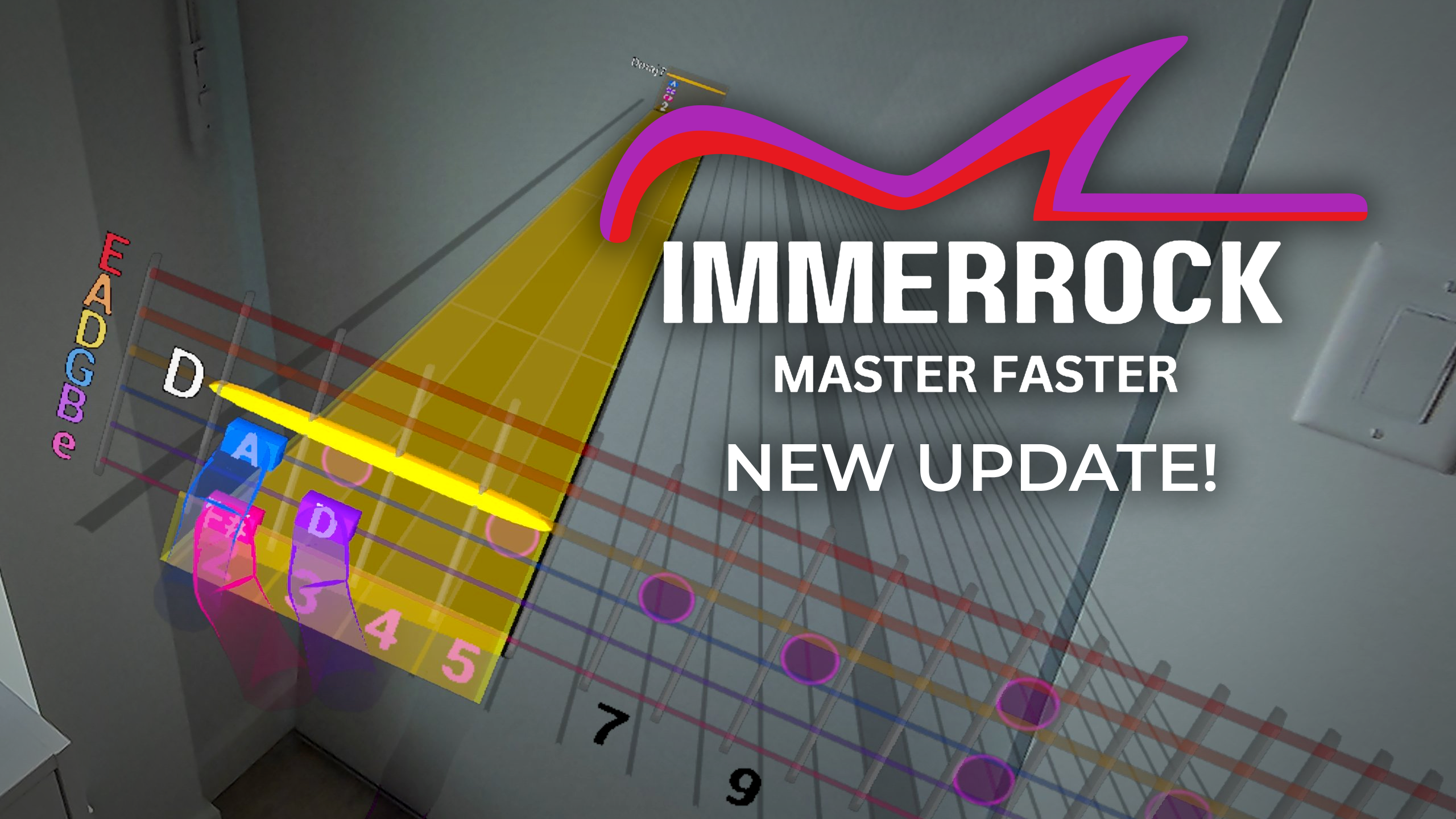 Big improvements to finger visuals, song navigation, and left-handed play.
